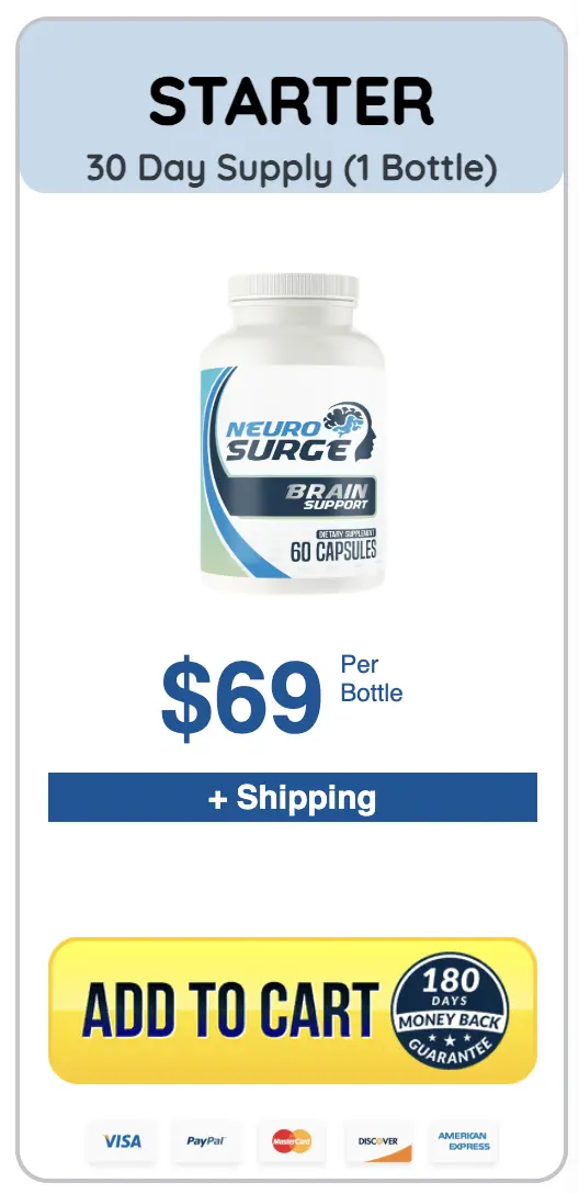 Neuro Surge order one bottle